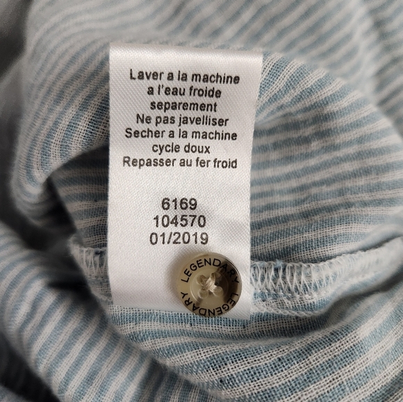 Legendary whitetails women's cotton plaid shirt size medium blue - Picture 11 of 11